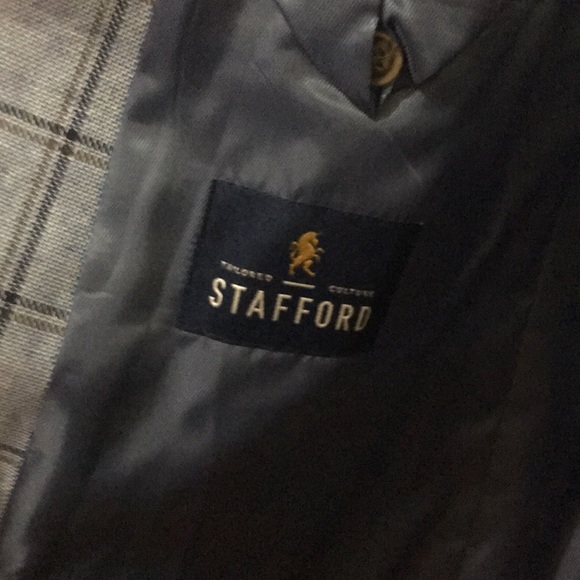 Stafford Signature Big and Tall Sport Coat - Picture 3 of 5